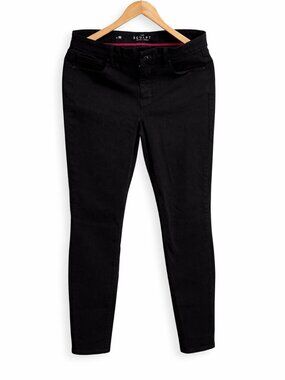 Women's Size 10 Black The Sculpt Skinny Ankle Jeans